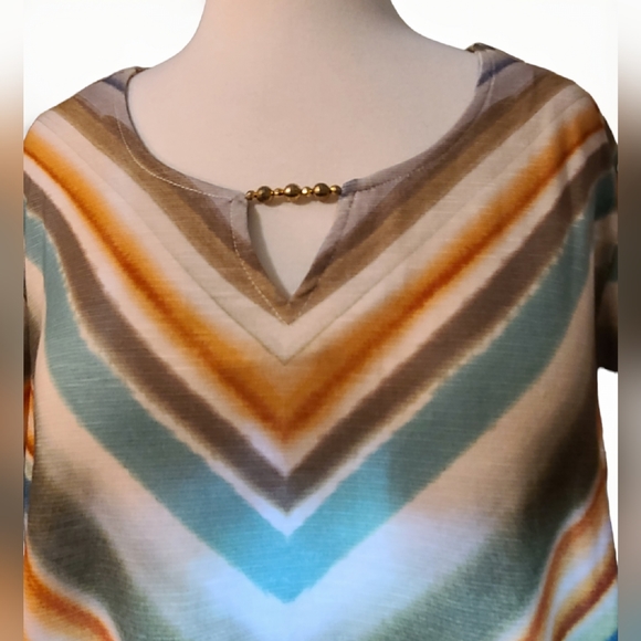 NWT Alfred Dunner size 3X multi colored top - Picture 2 of 7